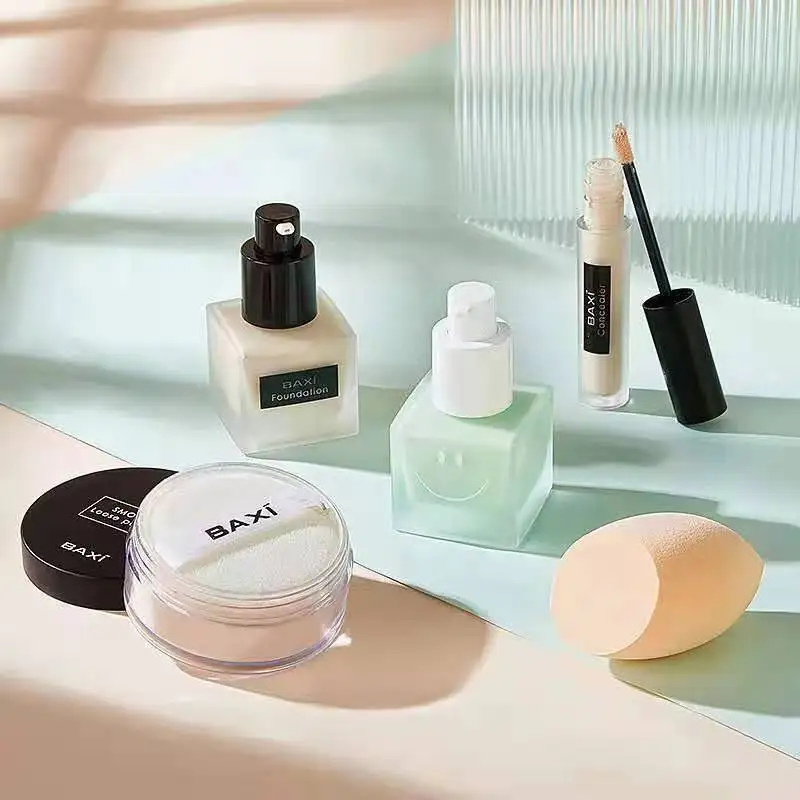 Make Up Face Powder Matte Makeup Foundation Cream for Face Professional Concealing Dark Circle Liquid Corrector Cream Cosmetic 5