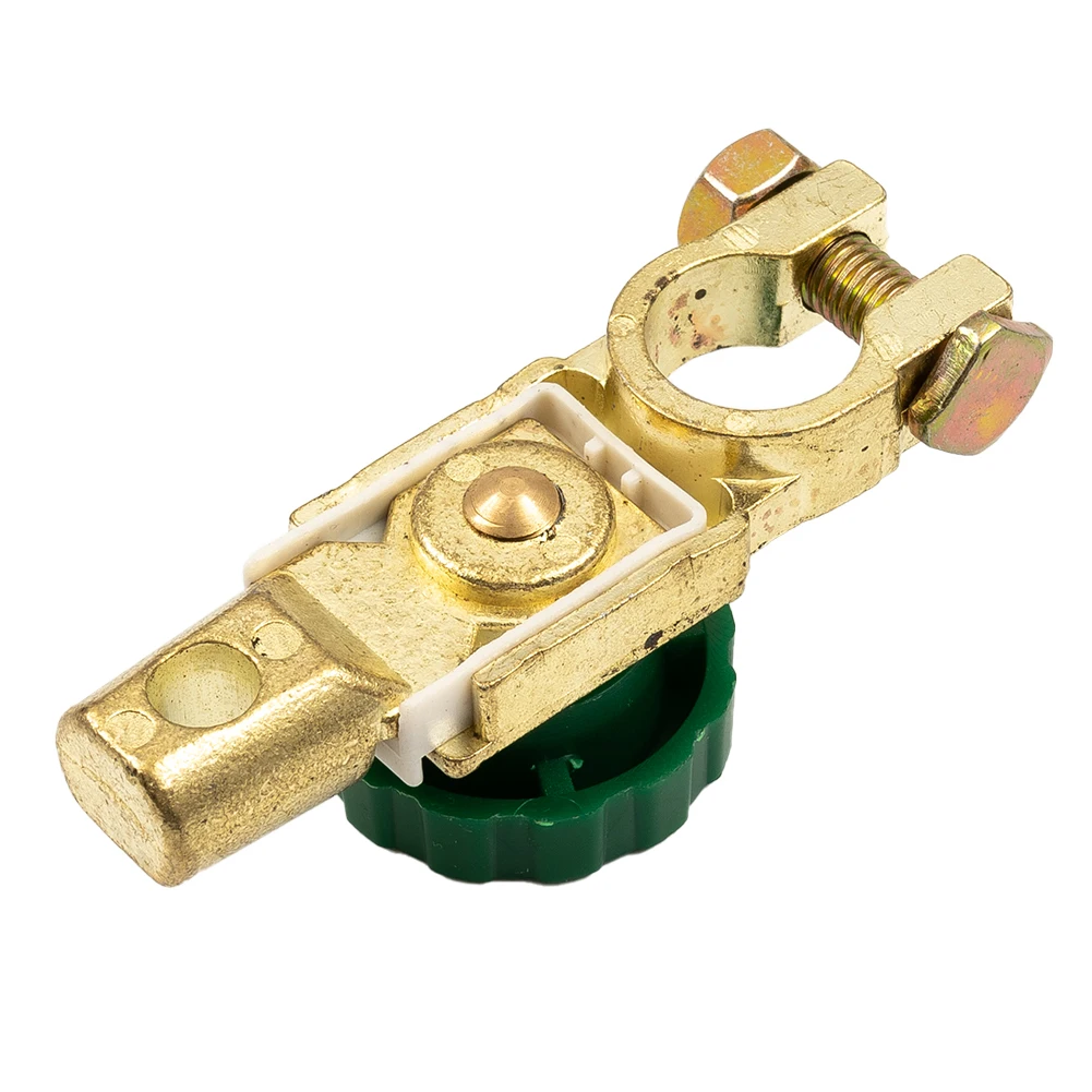 

Heavy Duty Battery Disconnect Isolator Cut Off Switch 12V 24V Green Prevent Leakage and Self discharge Problems