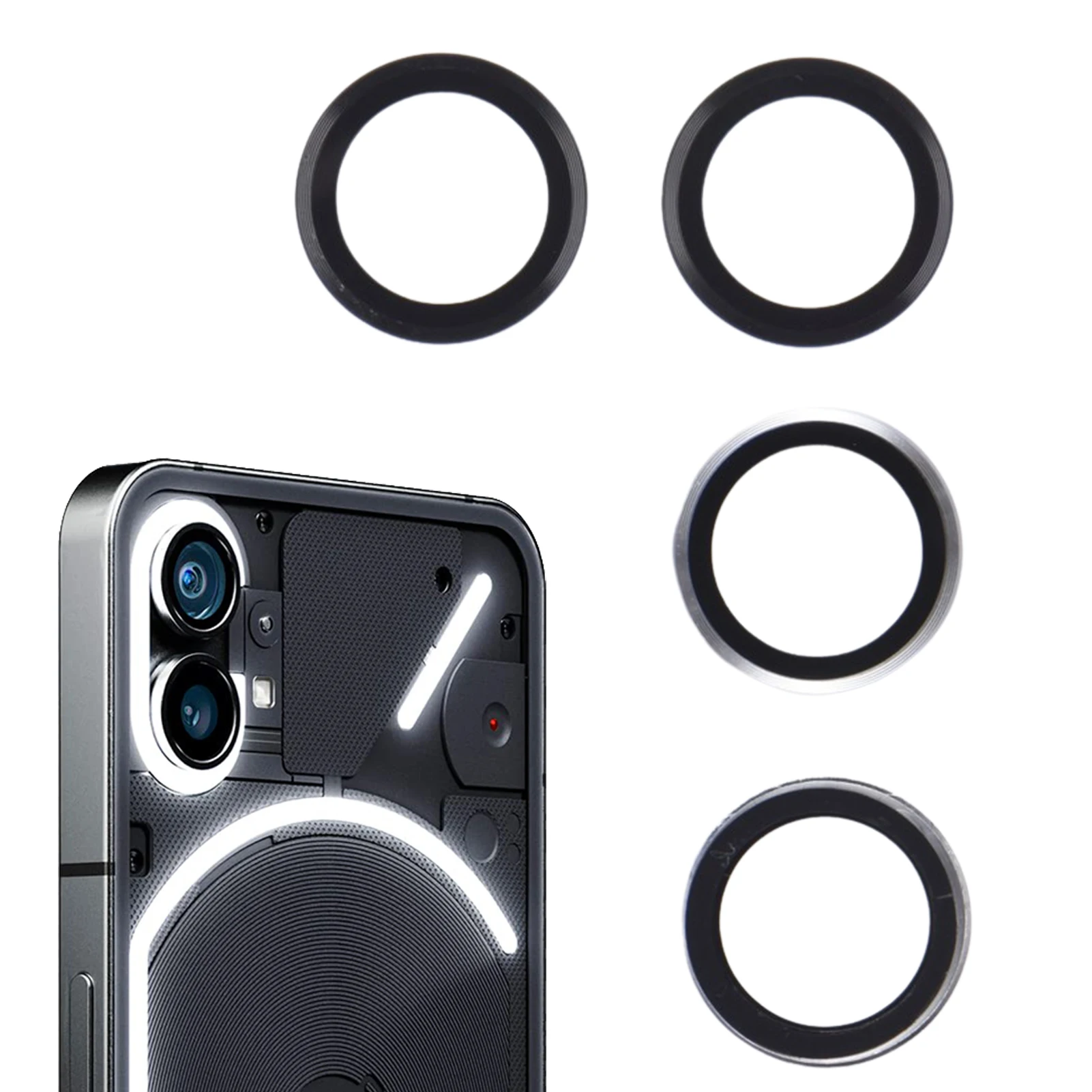 Camera-Metal-Ring-Glass-Protector-for-Nothing-Phone-1-Lens-Film-for ...