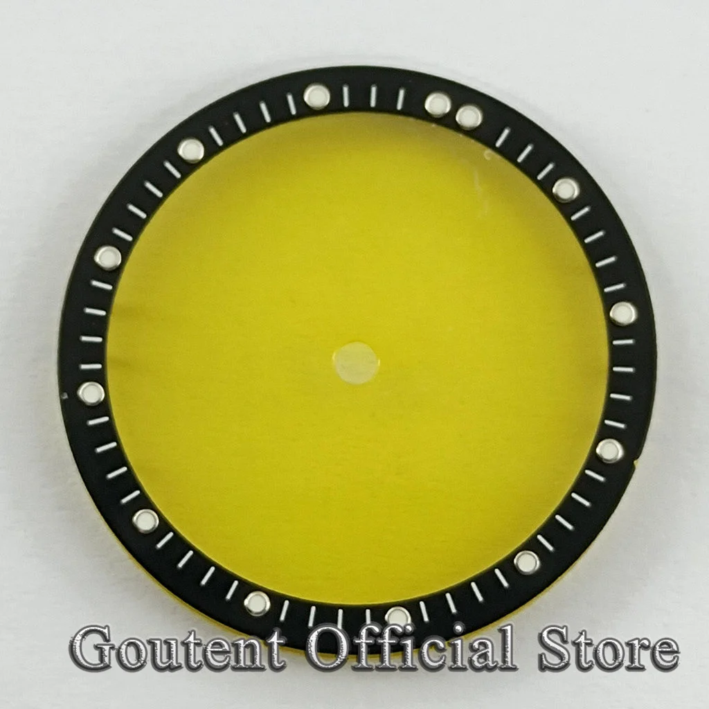 Goutent Elegant Black Blue White Perspective Dial with See-through Design for Automatic Movement Watches