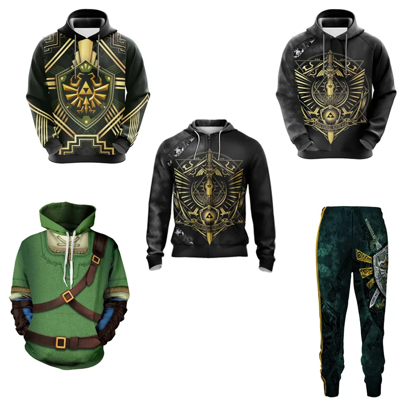 Sudadera-con-capucha-de-Zeldas-para-hombre-y-mujer-jersey-con-estampado ...