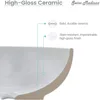 Well Made One Piece Pedestal Sink Washhand Stand Bathroom Furniture Sinks Fixture Home Improvement 3