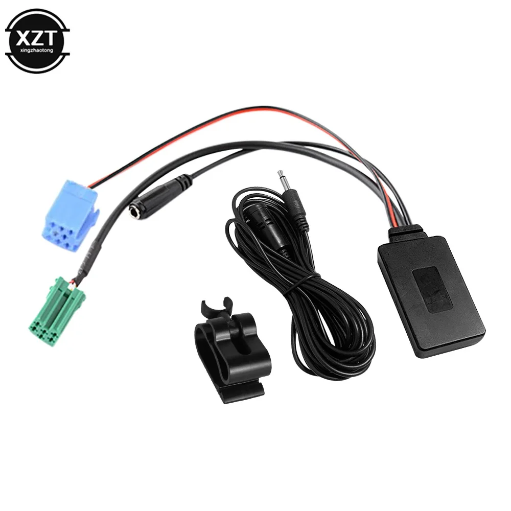 For Renault Megane 2 Updatelist Radio Car Bluetooth 5.0 Aux Cable Microphone Handsfree Mobile Phone Free Calling Adapter