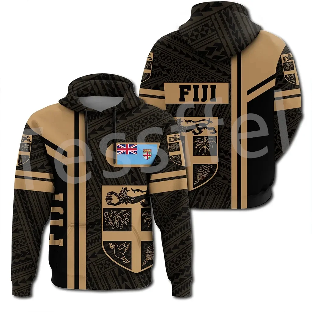 

Tessffel Newest Polynesia Country Flag Fiji Rugby Tribe Tattoo Culture 3DPrint Men/Women Pullover Casual Funny Jacket Hoodies X5
