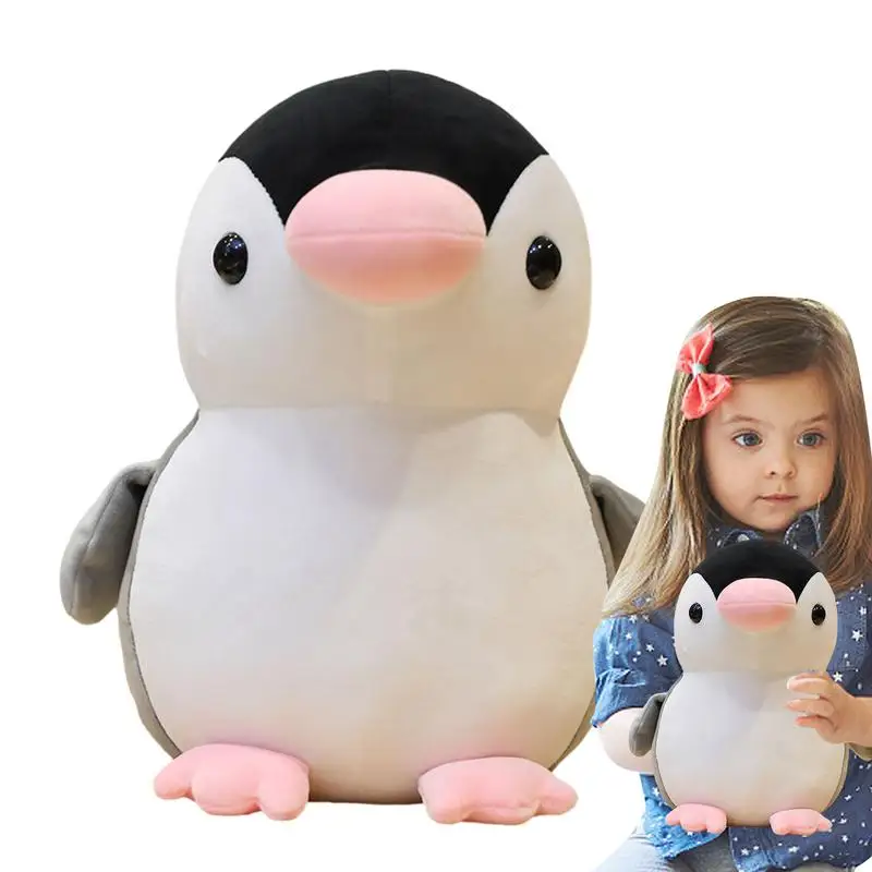 Penguin Plush Soft Chubby Vibrant Companions Endless Fun Soft Baby Appease Dolls Toys Animal Themed Toys For Nursery Room Decor 18pcs kawaii seal sticker pack animal themed square vertical and round decals for journals notebook and laptops