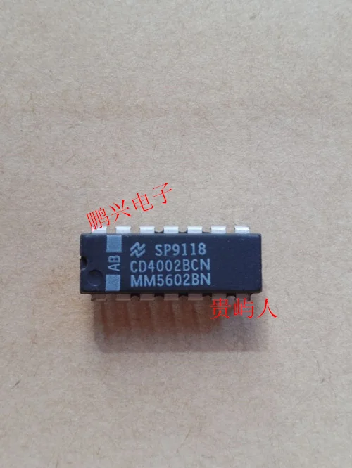 

Бесплатная доставка, cd4002nl MM5602BN IC DIP-14 10 шт.
