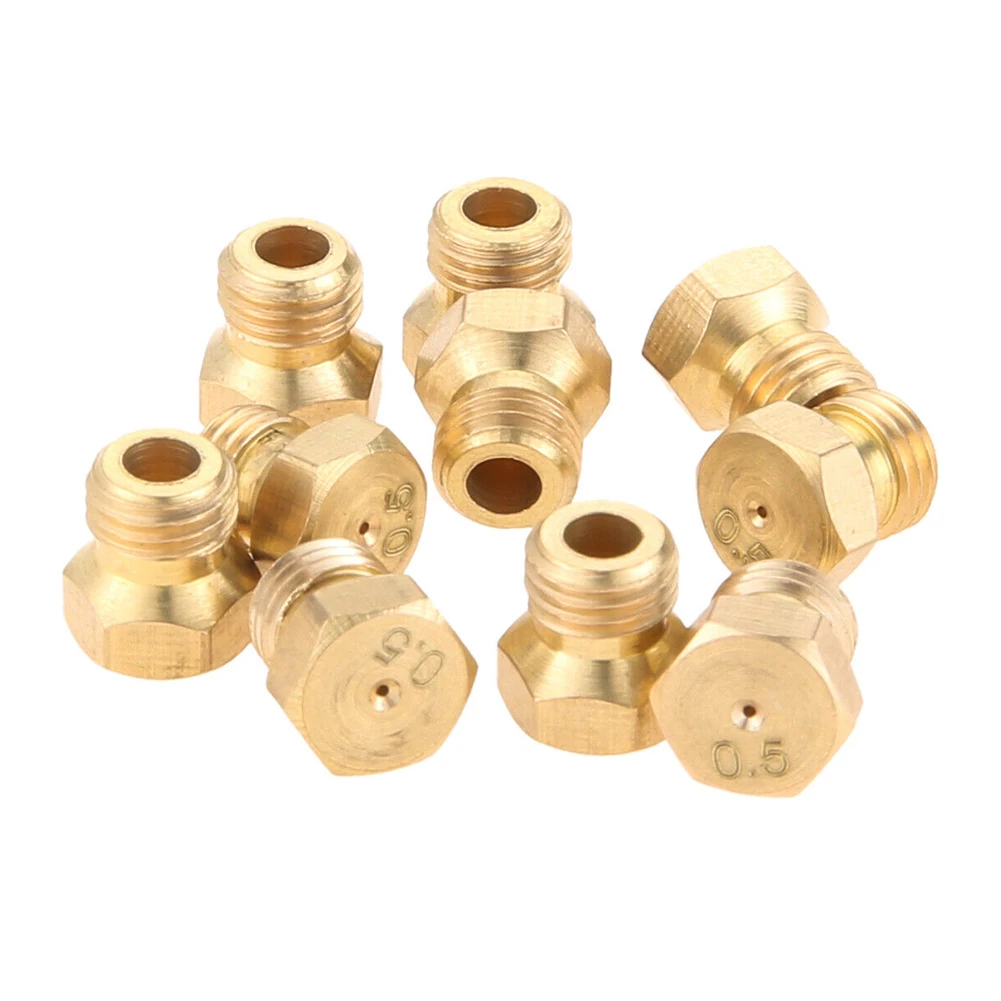 Nozzles For LPG Gas Jet Set Burner Gas Hob For LPG Conversion Kit Nozzles Propane Injector 0.5/0.7/0.7/0.87/1.02mm 5 Pcs gas stove accessories,cookware accessories