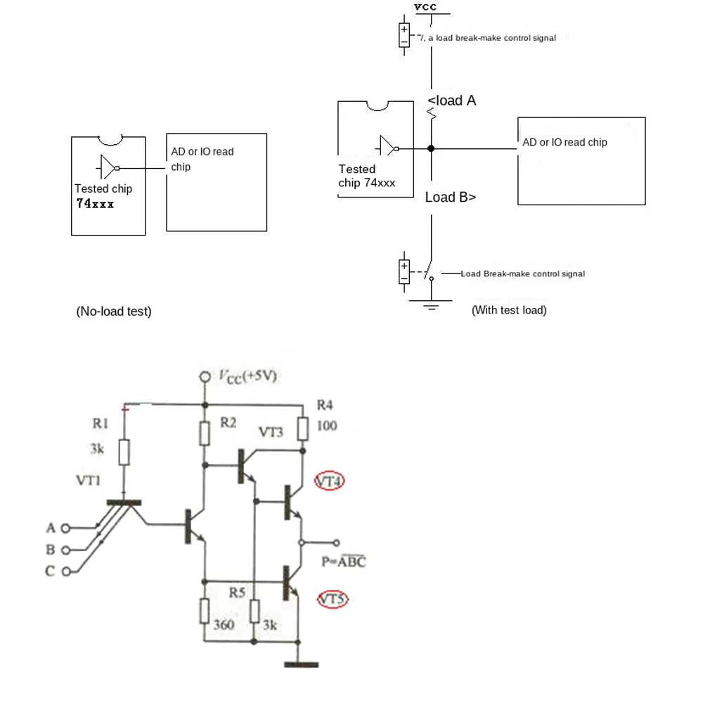 Integrated Circuit IC Chip Tester Transistor Optocoupler Operational Amplifier Regulator Tube Automatic Identification Device 5