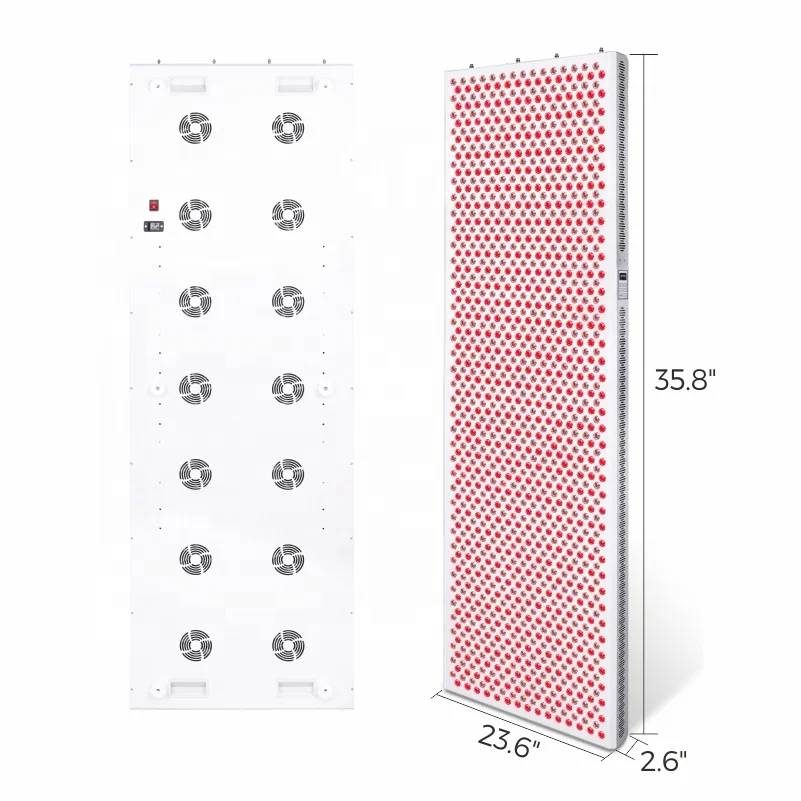 High Power Professional 6000w Pain Relief 660nm 850nm Infrared Light Therapy Lamp Red Light Therapy