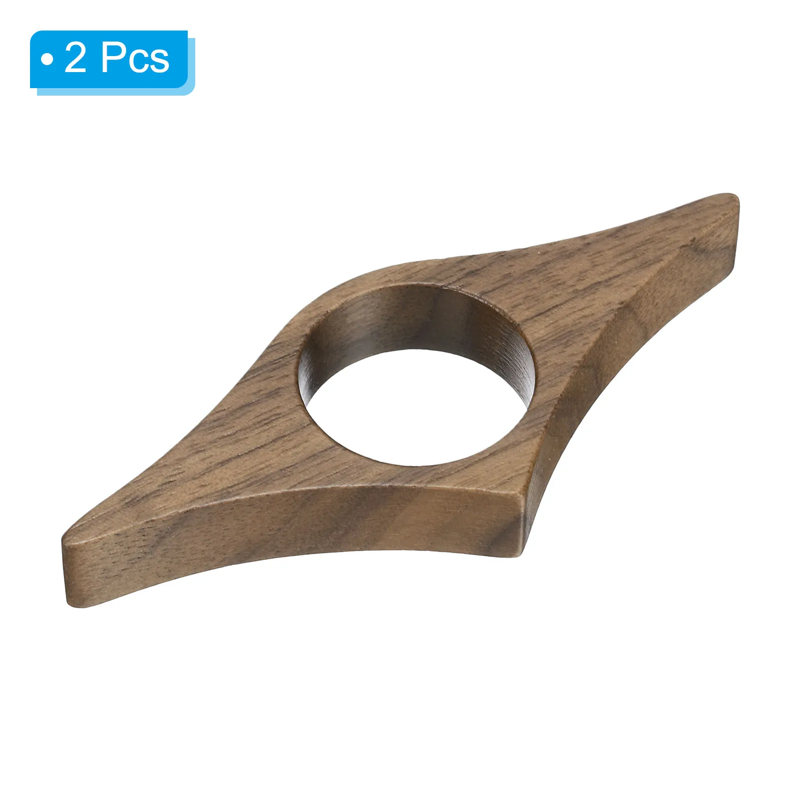 2Pcs Wooden Thumb Bookmark One Hand Reading Thumb Book Support Book Page Holder Opener Page Holders for Reading Accessories