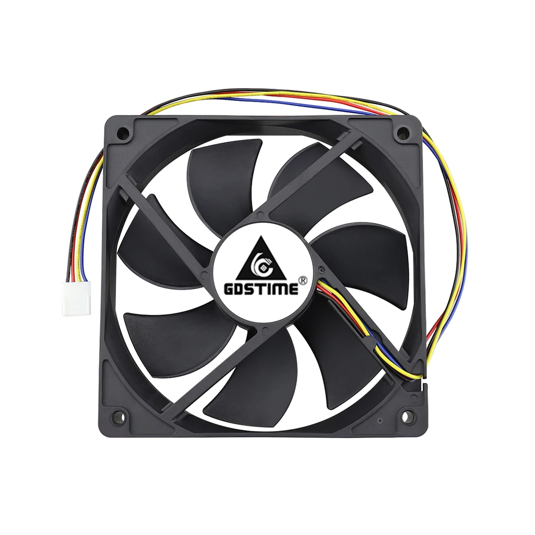 Gdstime-dc Ventilador de Refrigeração sem Escova 5v 12v 24v 120 mm x 25 mm Bola Dupla Usb 2pin 4pin Pwm para pc Laptop Caixa do Computador - Imagem 2