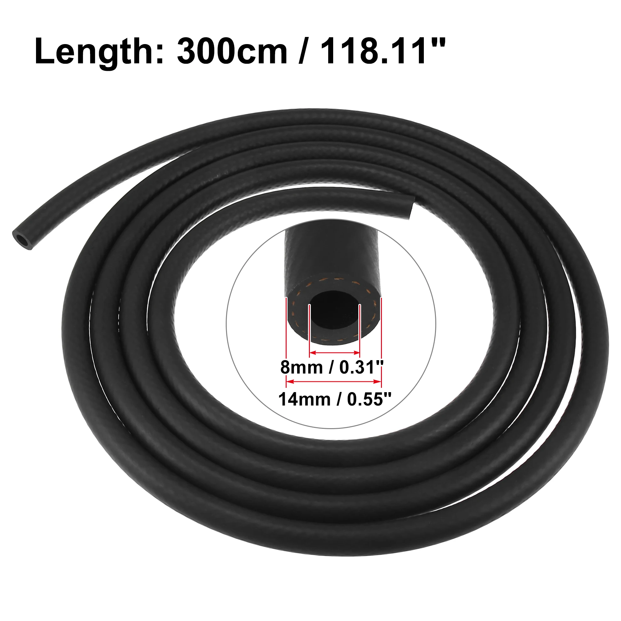 Epdm Hose HPS Performance 0.25 In. ID High Temp Reinforced Silicone Heater - Foto 3