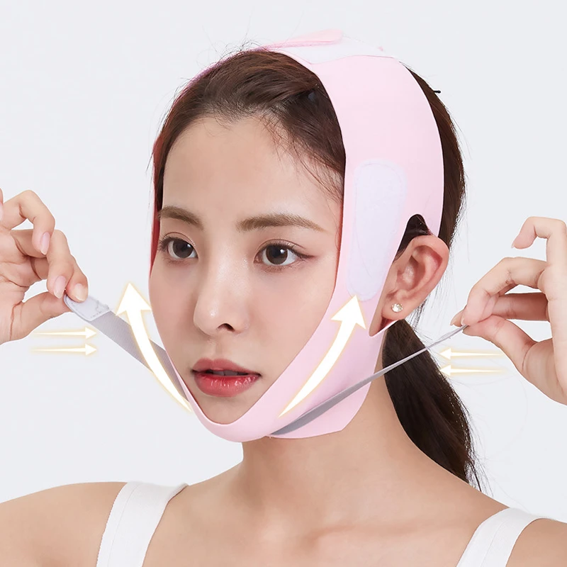 Face Slimming Strap Reduce Double Chin Lift V Stickers Anti Bandage Belt Women Wrinkle Slim Up Mask |