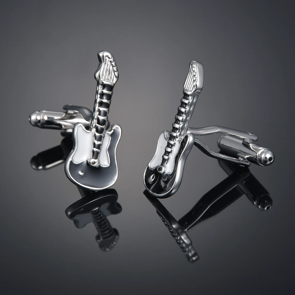 Copper Plated Musical Note Cufflinks