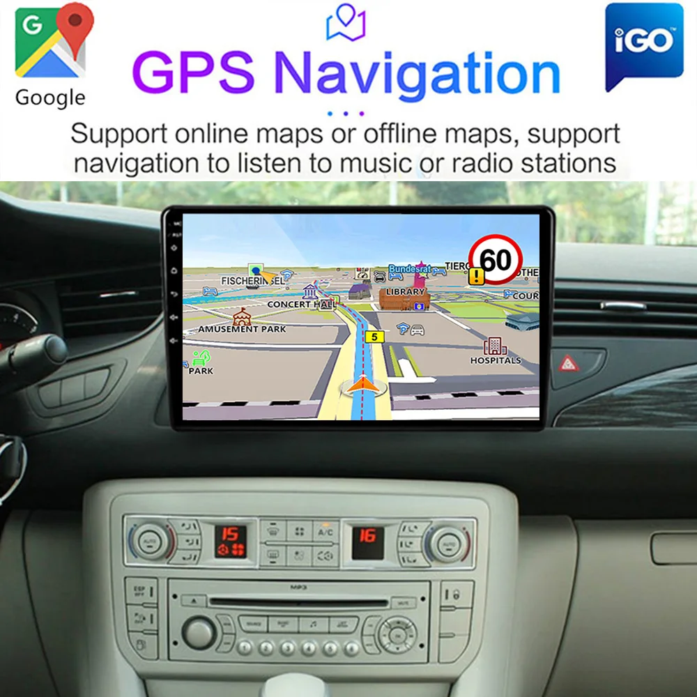 Car Stereo Android 11 4 + 64G Carplay For Opel Zafira B Astra H 2005-2014 Car Multimedia Player GPS Navigation Audio Video Radio Stereo RDS