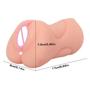Male Blowjob Masturbators Real Artificial Vaginas Pocket Pussy Masturbation Equipment Funny Adult Sex Toys For Men Tool Shop 18+ 6