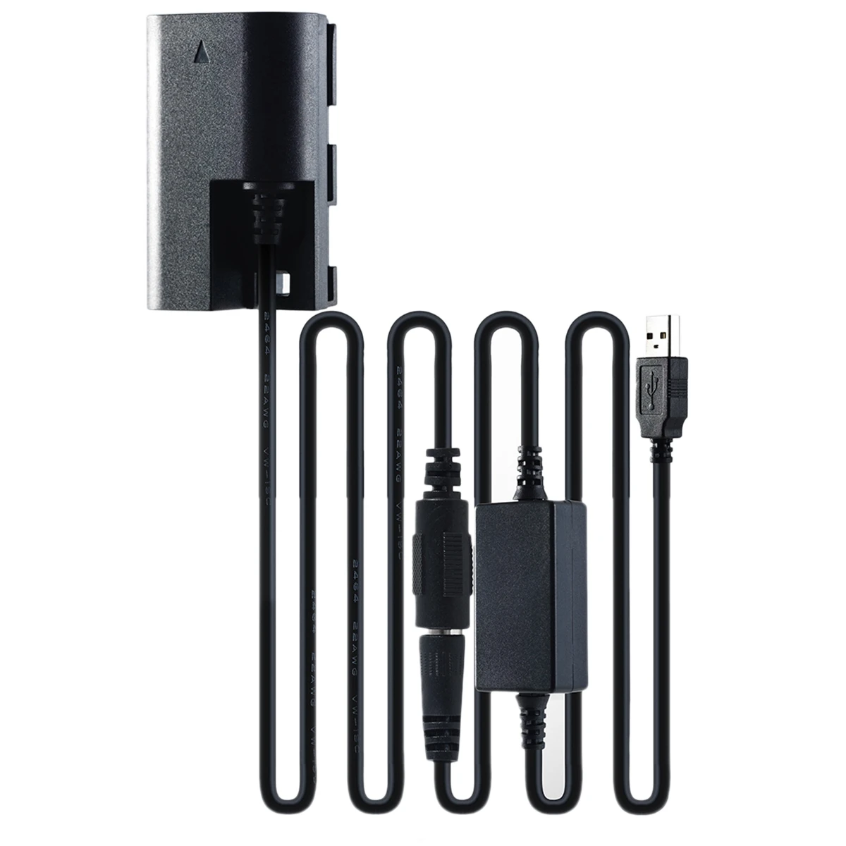 Accoppiatore Cc, Lp-E6 Set Batteria Fittizia Per Adattatore Di Alimentazione Sostitutivo Eos 5 D2 5 D3 5 D4 6D 6 D2 60D 7D 7 D2 70D 80D 90D