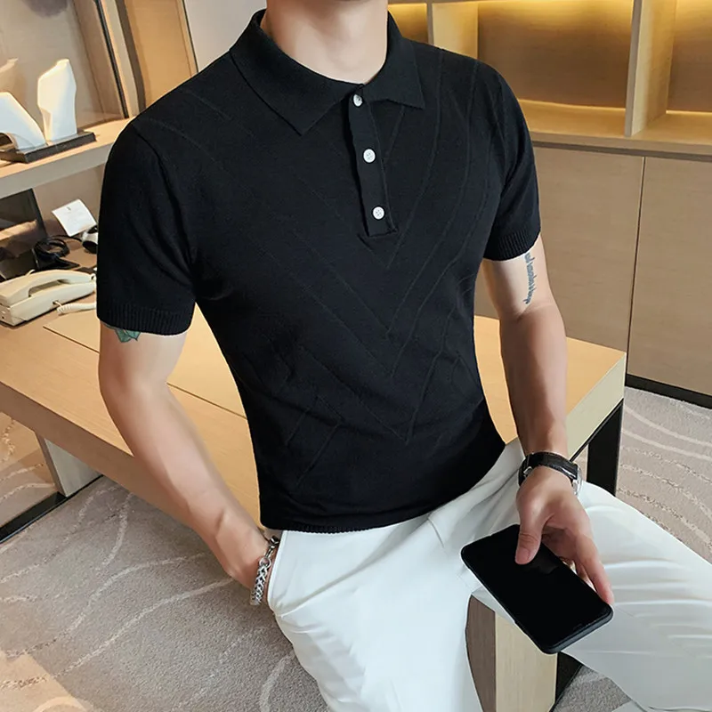 HDHDHDHDH 2022 spring and summer new men's short-sleeved polo shirt Fashion  leisure sports polo shirt - AliExpress