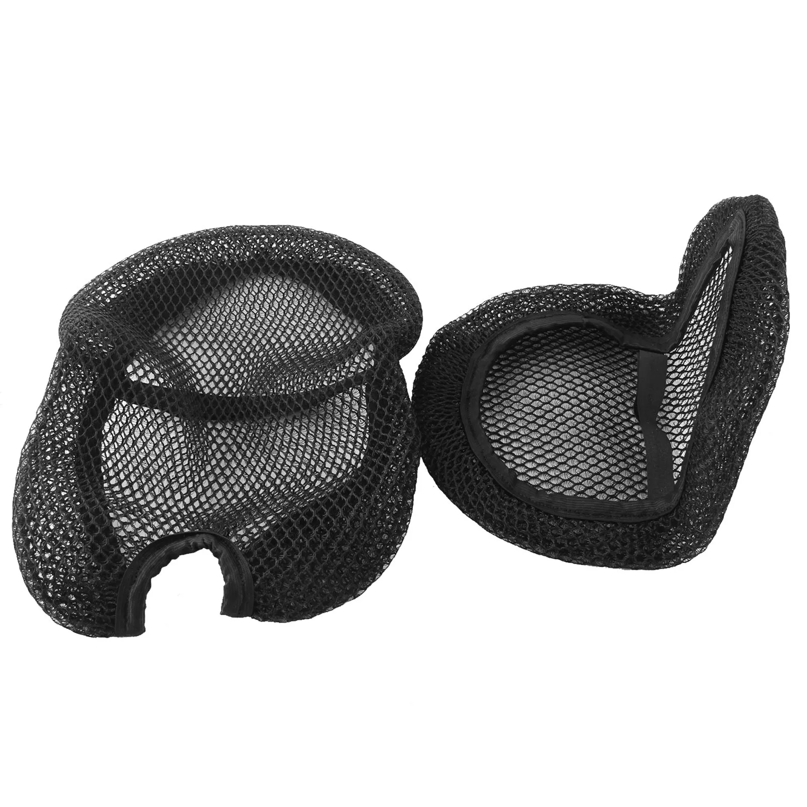 가와사키 닌자 650 용 나일론 패브릭 안장 시트 커버, 오토바이 미끄럼 방지 메쉬 패브릭, 통기성 시트 커버, EX650 ER6N ER6F