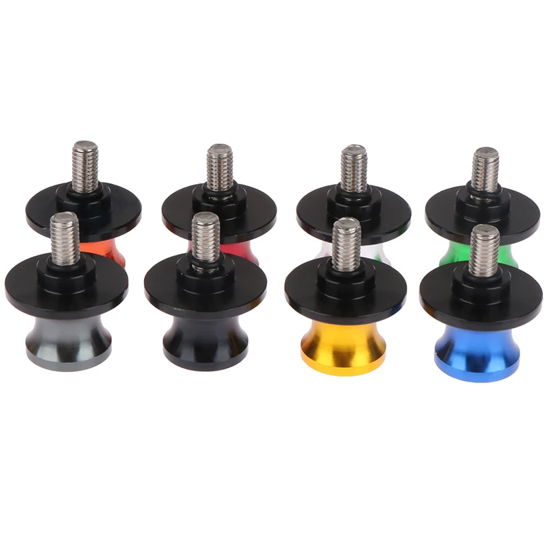 8mm Motorcycle Rear Swing Arm Stand Screws Swingarm Spools Slider Parts