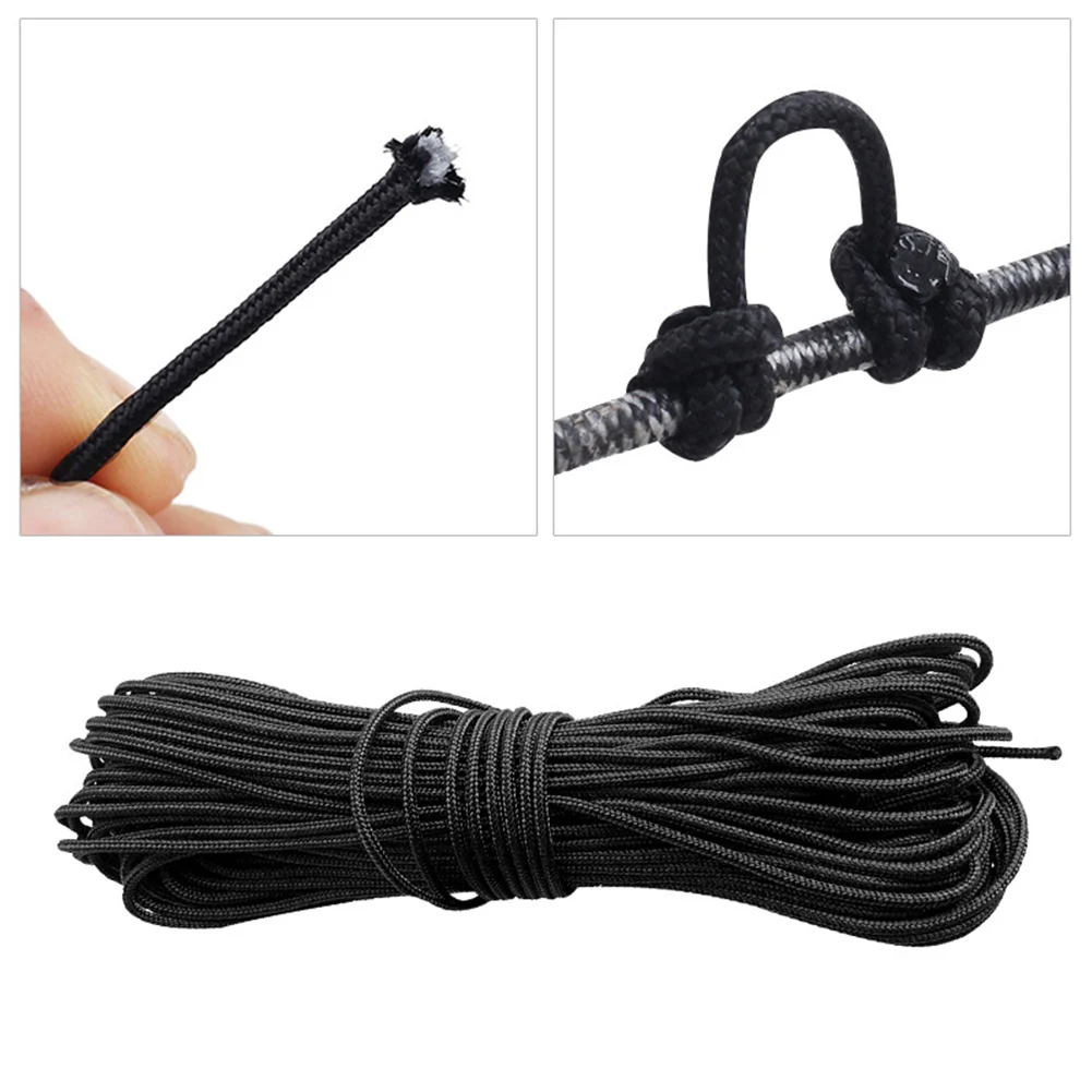 Compound Bow D Loop Release String Nocking D Ring Buckle Rope Compound Bow Release U Rope Aid 3m archery bow string thread archery bow