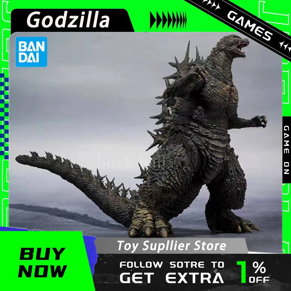 

16 см Оригинальная фигурка Bandai S.h.mo nsterarts Shm Godzilla-1,0 Godzilla 2023 аниме, модель, украшение комнаты, коллекционная игрушка, подарки