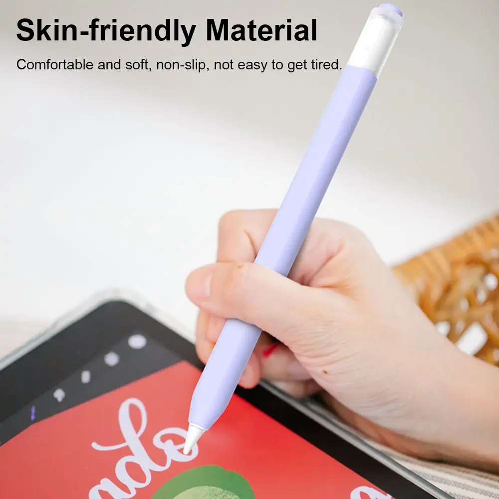 Shockproof Silicone Protective Sleeve for Touch Pen - Ergonomic Grip Cover