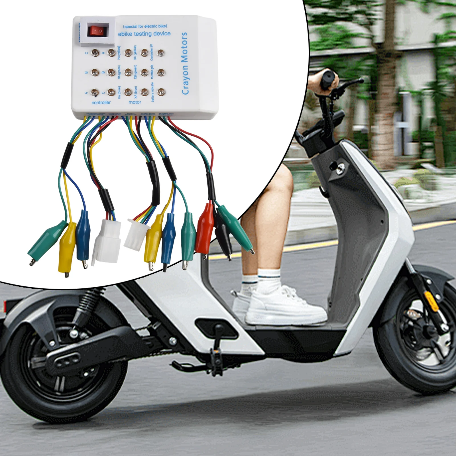 

Electric Vehicle Controller Detector Battery Tester Handlebar Hall Tester ABS
