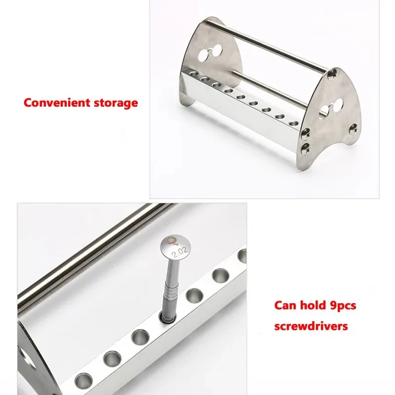 Stainless Steel Glasses Tool Holder Screwdriver Pliers Organizing Placement Rack Repair Tool Storage Box tool organizer storage container screwdriver organizer plier organizer electronic component storage boxes