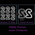 7pcs 2 Shaker-Die