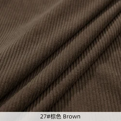 Solid Color Rib Corduroy Fabric - Premium Thick 8 - Stripe Textile for Apparel and Home Decor (27)