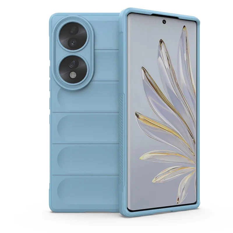 Shockproof Soft Silicone Rubber Bumper Phone Cover, 6.67 Inch