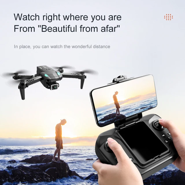 S128 Mini Drone 4K HD Camera Three-sided Obstacle Avoidance Air Pressure Fixed Height Professional Foldable Quadcopter Toys 6