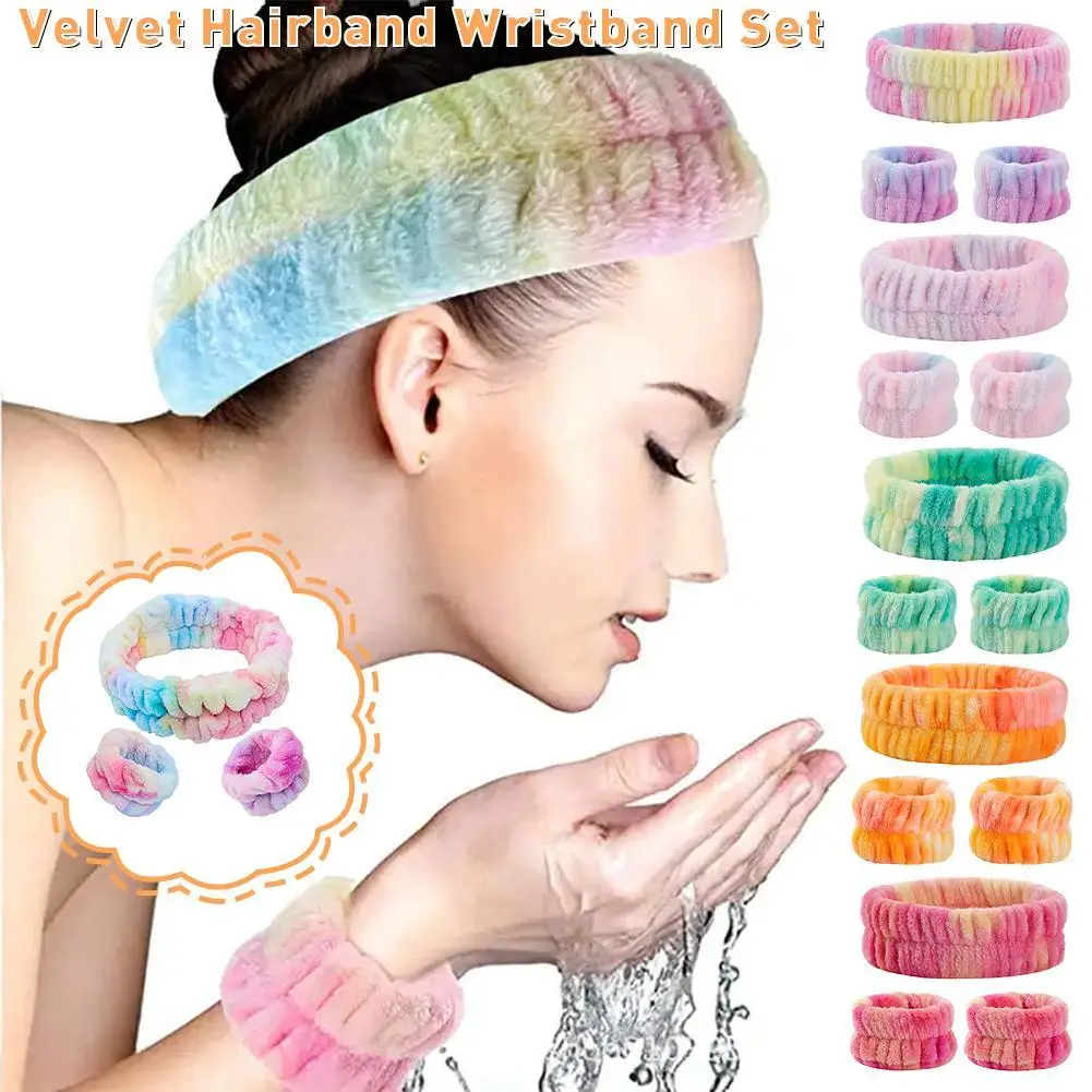 Spa Wrist Washband Microfiber Absorbent Wrist Wash Towel For Washing Face Wristband Wrist Sweatband For Women Sports Accessories wrist playbook basketball playbook wristband football wristband football wrist playbook wristband playbook