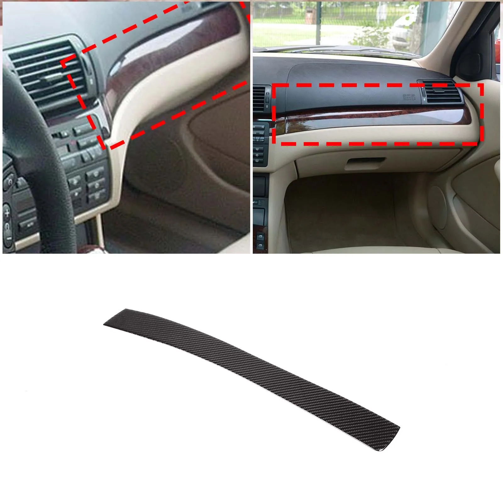 ú ܼ  Ʈ г Ŀ Ʈ ƼĿ,  ź  ׸ ŰƮ, BMW 3 ø E46 1998-2004 ׼