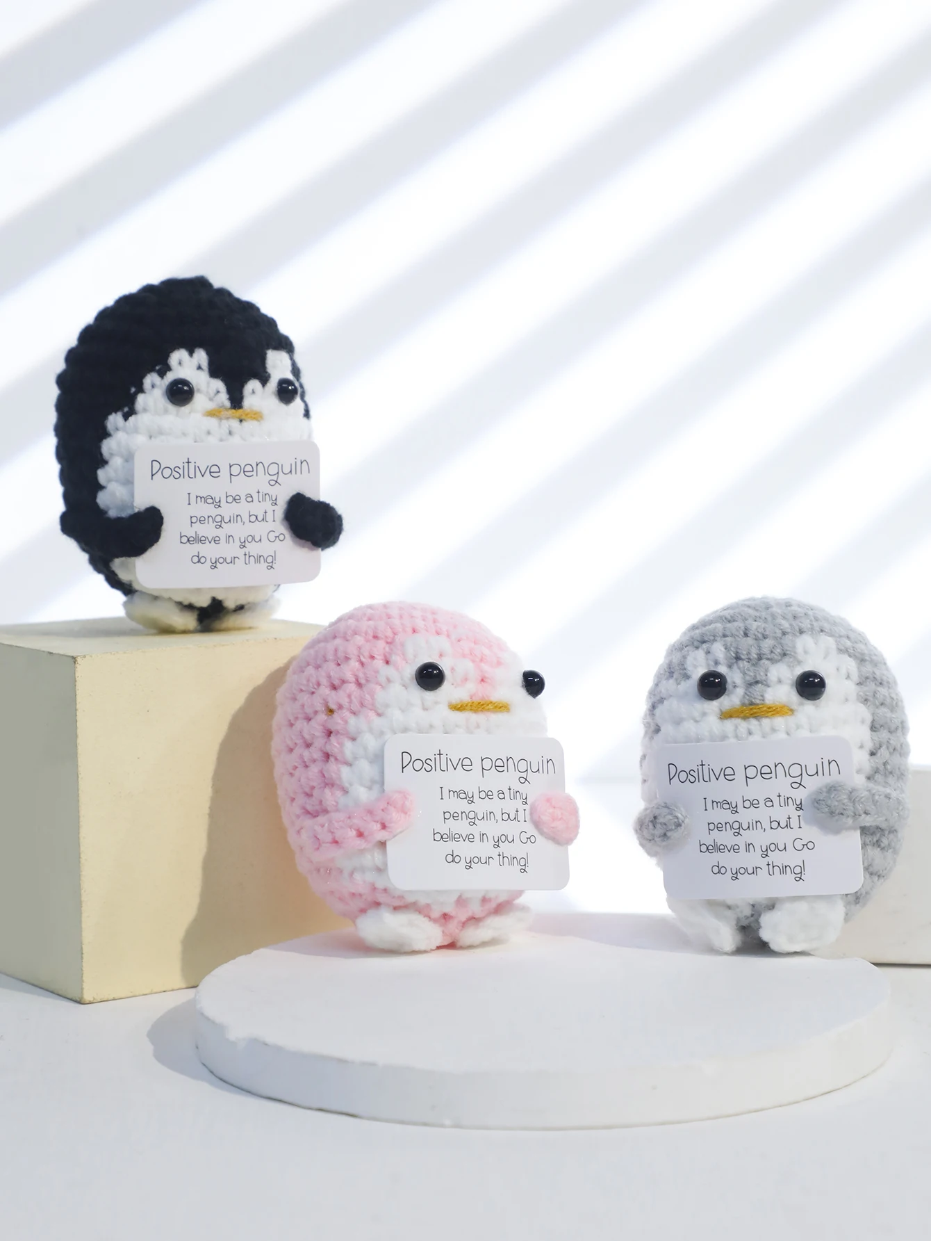 PEUTIER Funny Positive Penguin, 2.56in Emotional Support - View #12