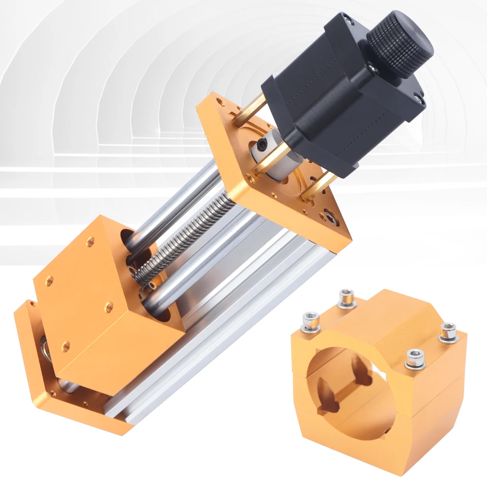 金属CNC Z軸ストローク,ステッピングモーター,52mm,85mm - AliExpress