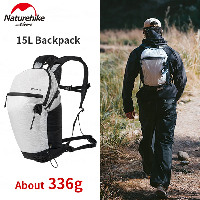 

Naturehike 15L Ultralight Backpack 336g CORDURA Waterproof EVA Shoulder Bag Outdoor Travel Camping Hiking Cycling Climbing Light