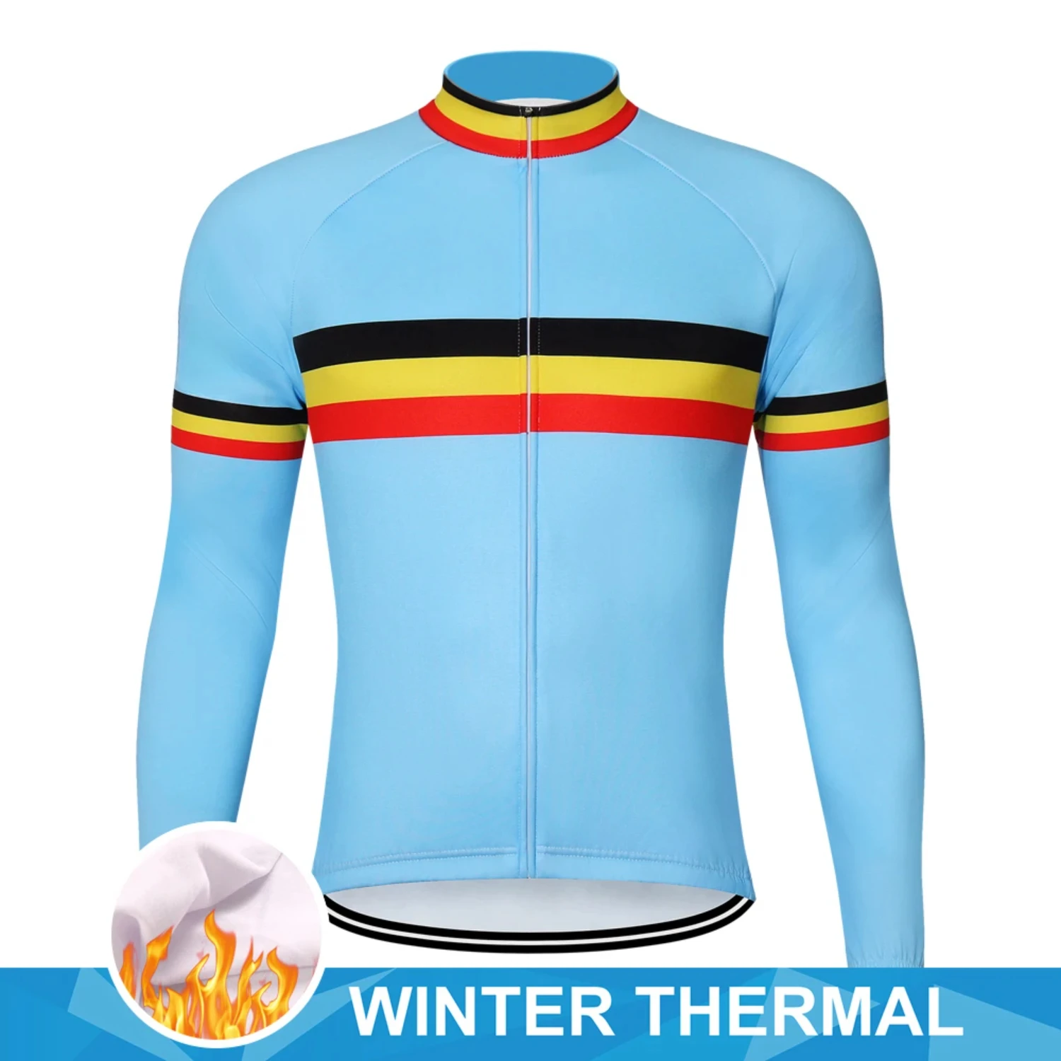 New Team Cycling Jersey Long sleeve Man Bicycles Cycling Thin Downhill Mtb Bicycle Winter Clothing