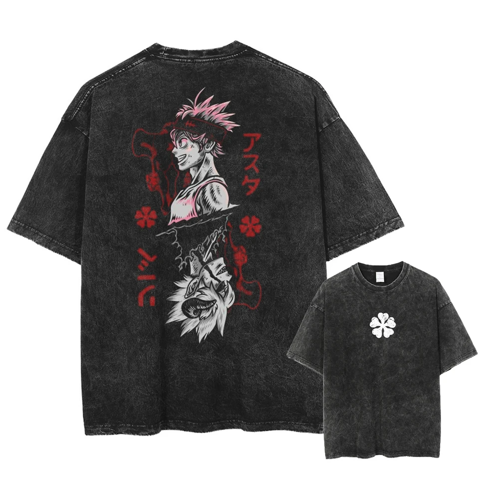Superdry vintage washed t-shirt in washed black