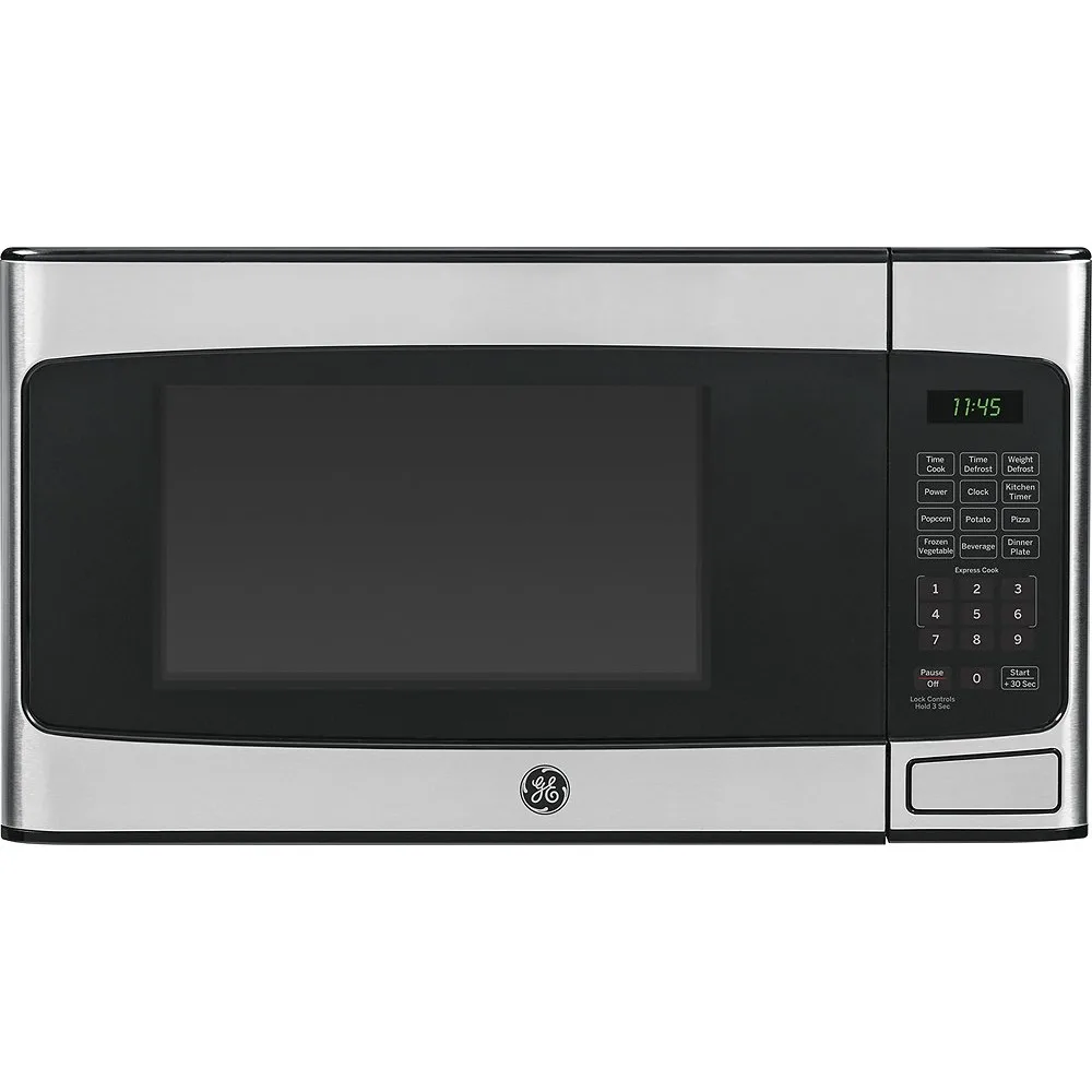 

Microwave, 1.1 cu. ft. capacity,easy cooking controls,Weight and time defrost,Stainless Steel Turntable Microwave