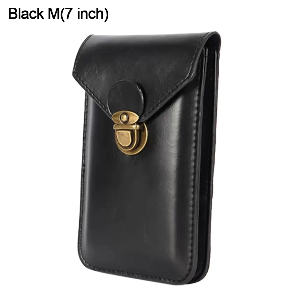Universal Waterproof Fashion Leather Waist Pouch