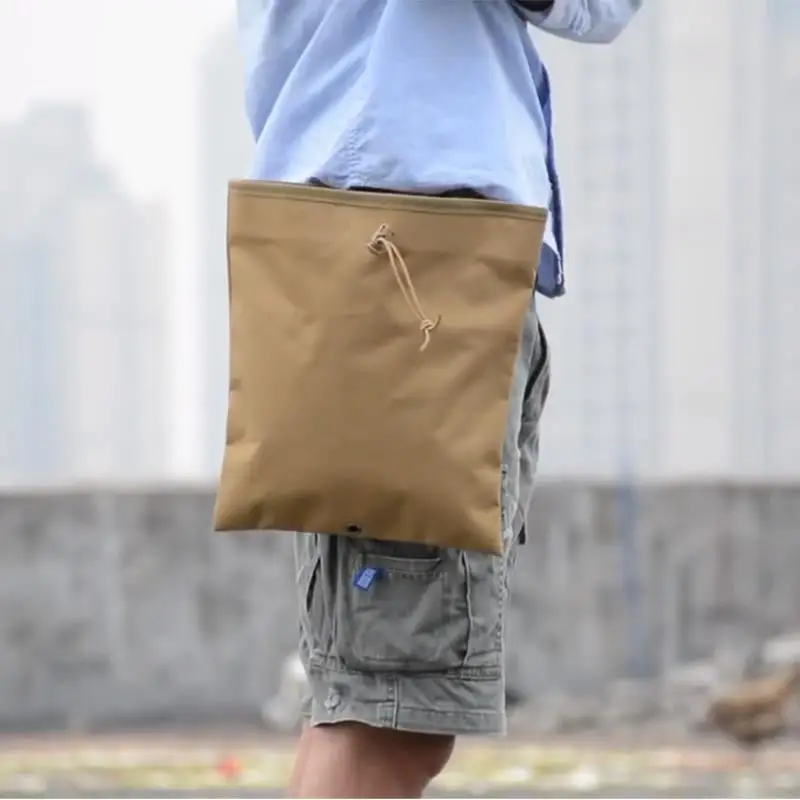 Large Molle Magazine Dump Drop Pouch EDC Recovery Waist Bag Outdoor Hunting Accessories Bags Mag Holder Pouches 6