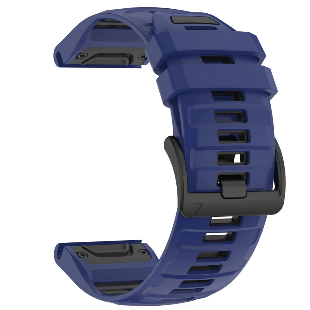 Silicone Sports Watchband - Quick Release, 2PCS, 26/22mm Strap