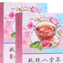 Longan vermelho jujube medlar rosa babao flor chá combinação chá saco descartável chá bagbuy 1 obter 1 livre