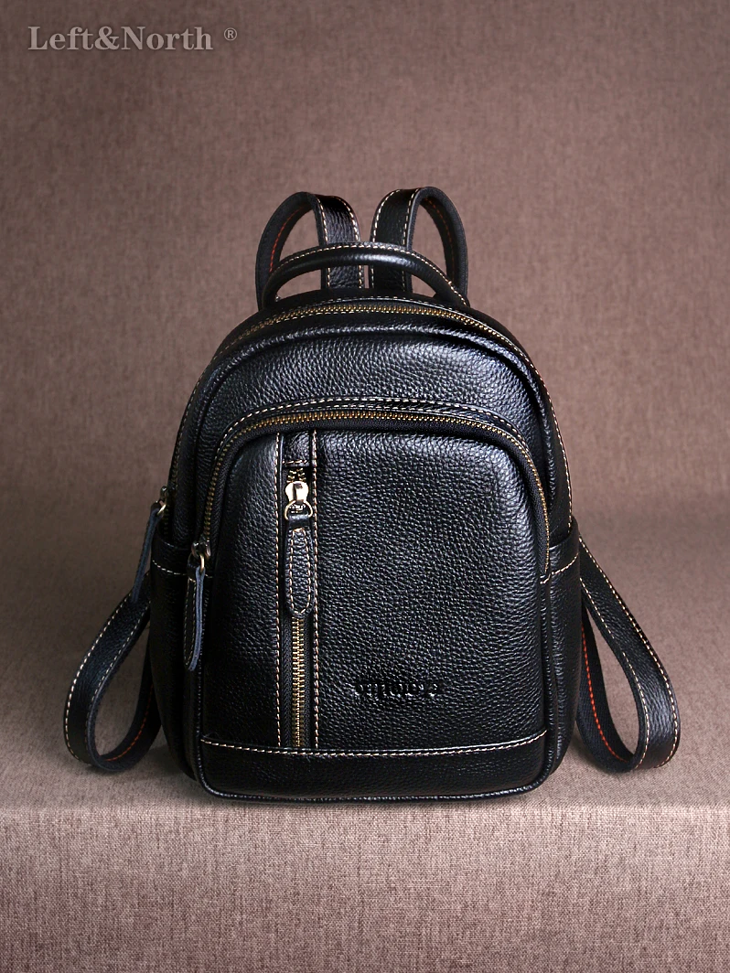 LEFT&NORTH Adult women's Small Backpack Legitimate Genuine