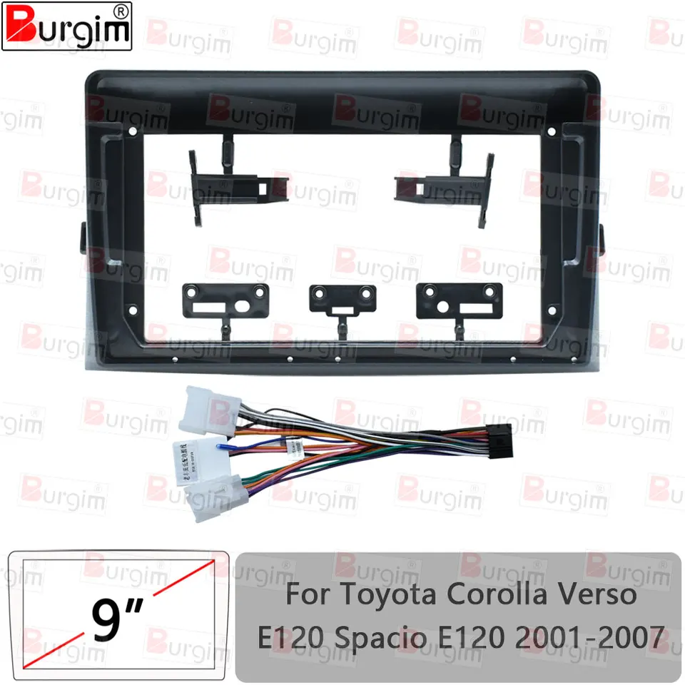 Hama Adattatore Autoradio Doppio DIN Per Toyota Corolla E Verso – Modelli 2003-2006