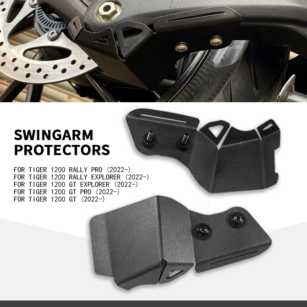

Motorcycle Swingarm Protectors Cover For Tiger 1200 Tiger1200 GT Pro Explorer Rally 2022 2023 - Swing Arm Protection Guards