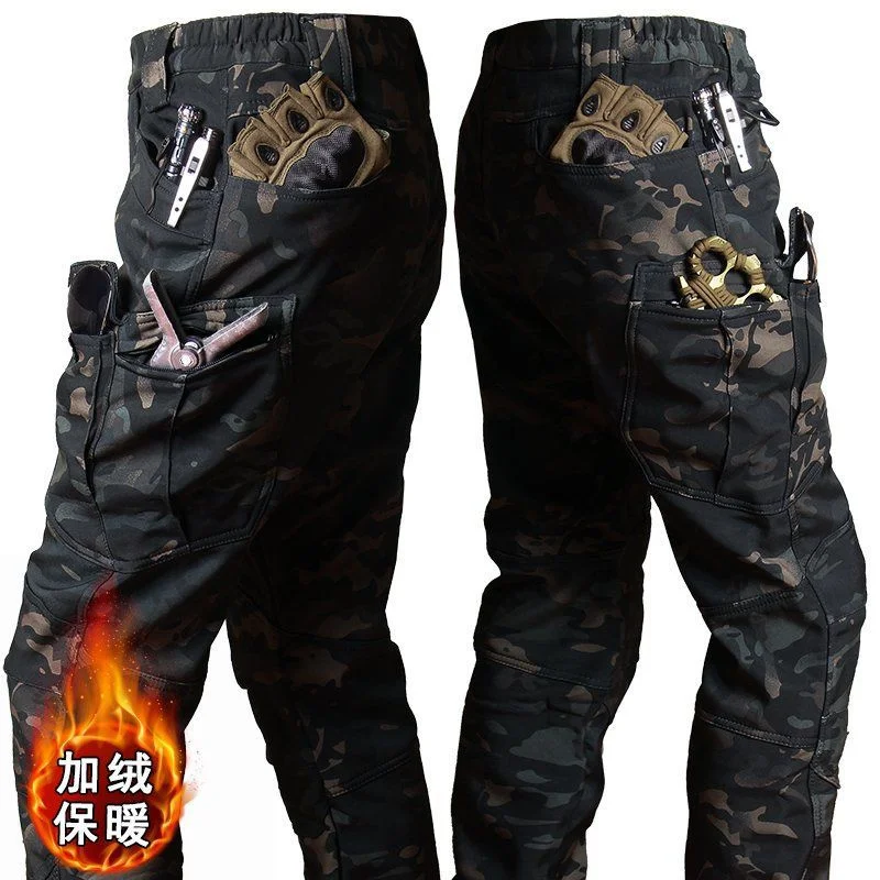 Tactical Suit Winter Jackets Pants Men Women Outdoor Hiking Windproof Waterproof Multi Pockets