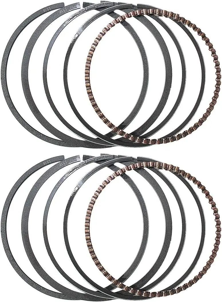 2pcs 68mm Piston Rings Kit for Hond GX160 GX 160 5.5 HP GX200 6.5HP 168 Gas Engine Grass Cutter Machine Gasoline Mower 4